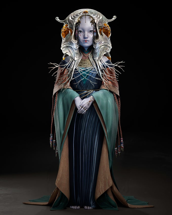create characters and creatures for games or cinematics