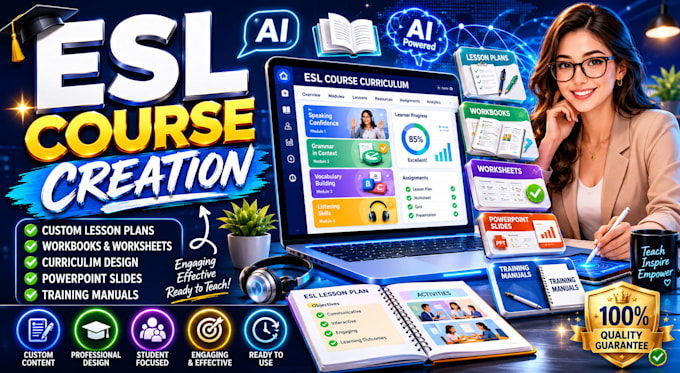create esl lesson plan workbook online course curriculum and course slides
