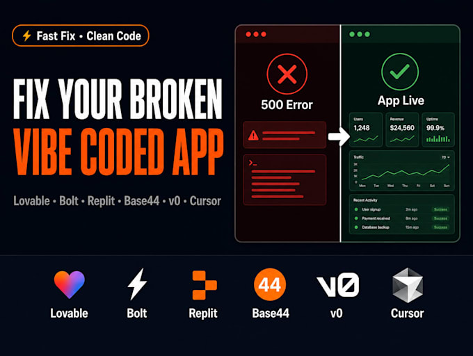 fix broken lovable ai websites and improve performance