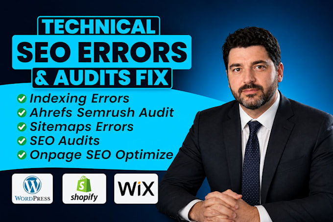 fix technical SEO errors and google search console indexing issues