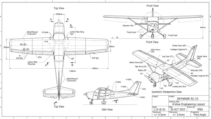 design rc planes, drones, and vtol aircraft for 3d manufacturing