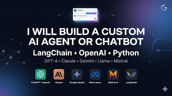 build a custom ai agent or chatbot with langchain and openai