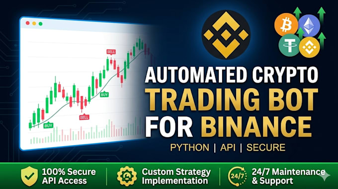 create an automated crypto trading bot for binance