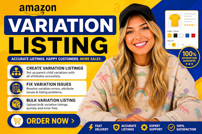 bulk listing, amazon variation listing, fix parent child listing issues