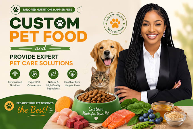 formulate pet dog cat food and supplement products