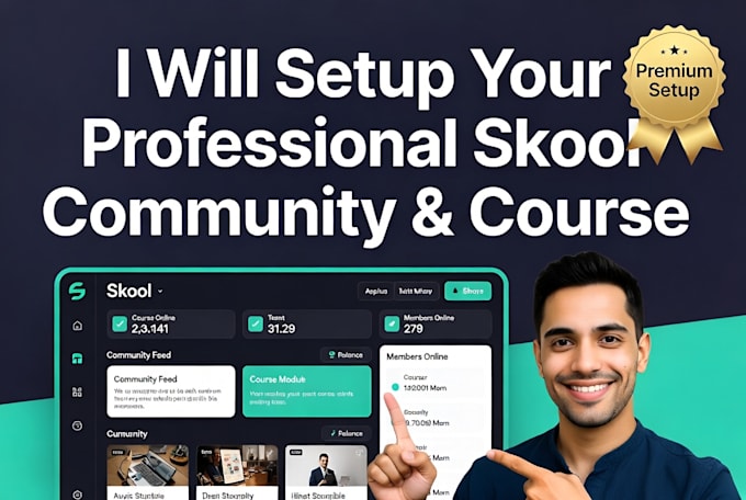 build and set up your skool community professionally