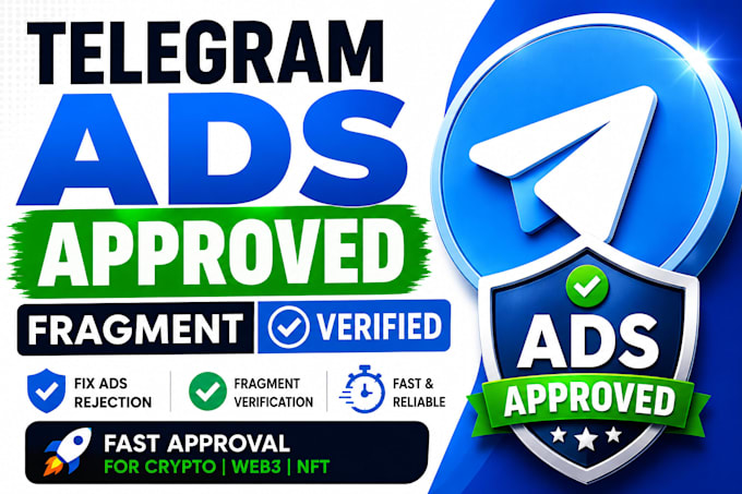 fix telegram ads rejection and do telegram fragment verification
