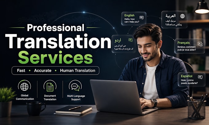 provide quick turnaround english to urdu translation