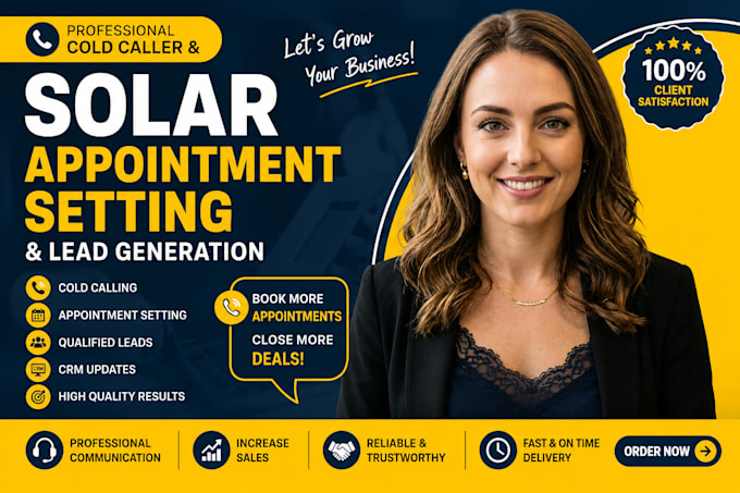 do solar appointment setting and cold calling for lead generation