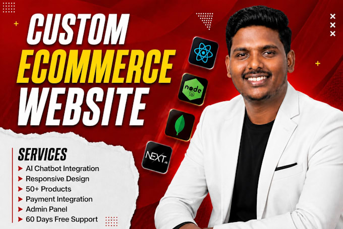 do custom ecommerce website with full stack development