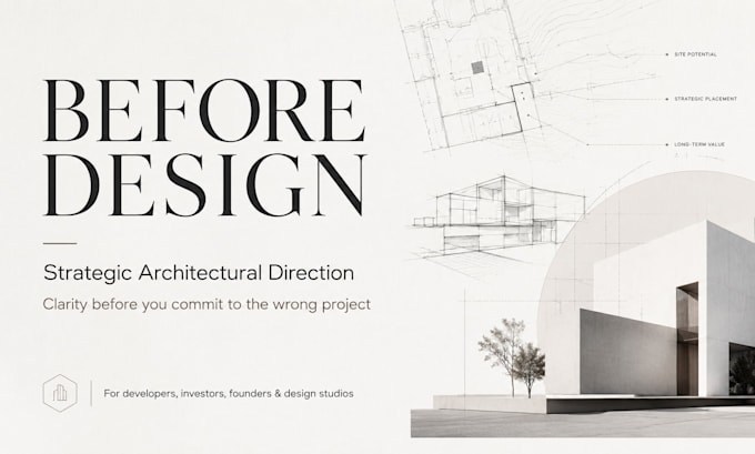 review your architectural project before design begins
