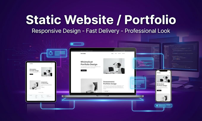 create modern, fast business websites
