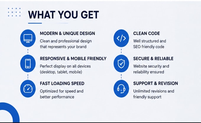 build a professional responsive website for your bussiness
