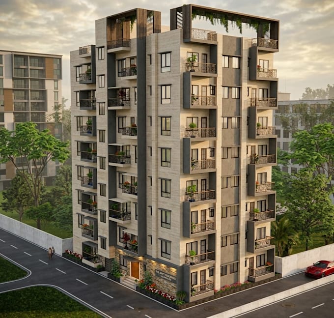 sketchup 3d modeling with photorealistic rendering