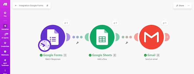 automate your business with google forms, gmail and sheets