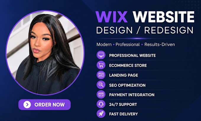 do wix website design ecommerce store landing page wix SEO expert