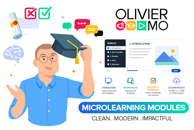 create short articulate storyline training modules