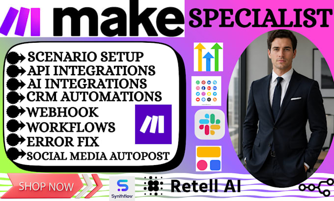make com automation made com API integration make fix make zapier n8n ghl
