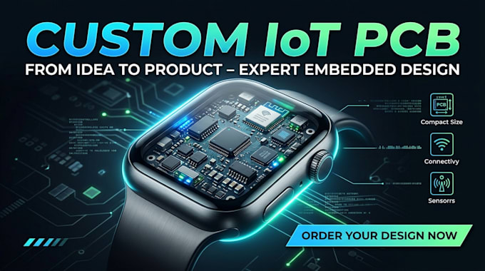 build custom bluetooth le nrf52840 pcb for iot wearable devices