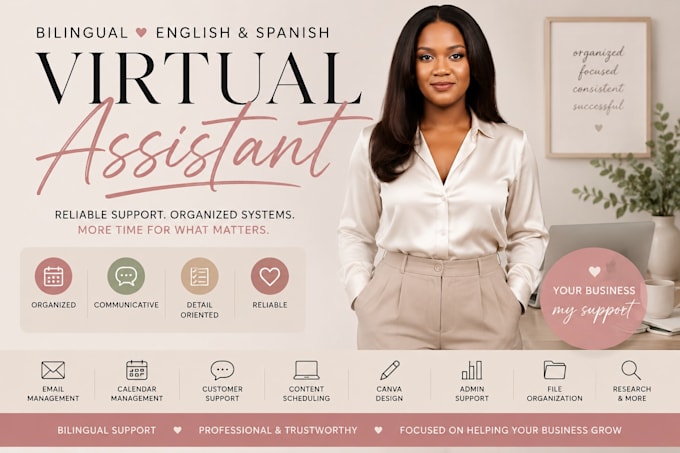 your bilingual virtual assistant and content support