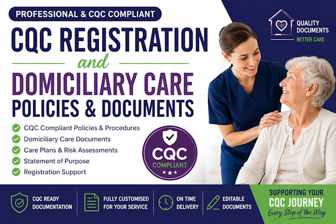 do cqc registration and domiciliary care policies