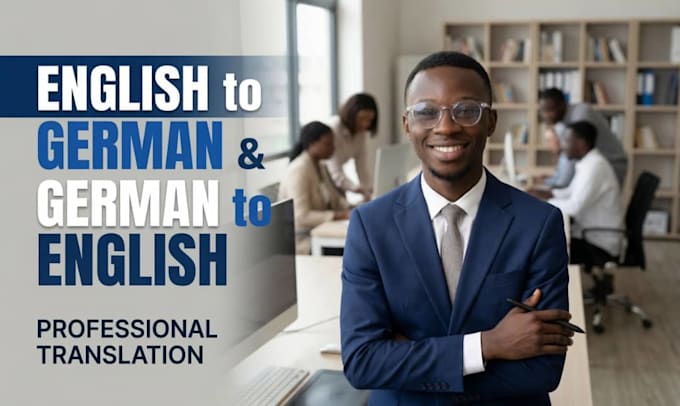 professionally translate your file or document to german