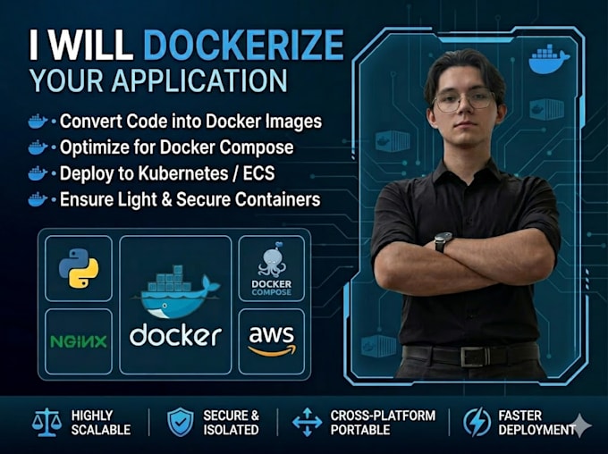 dockerize and deploy your python app