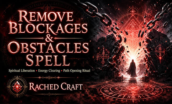 do a powerful spell to remove life blockages and obstacles