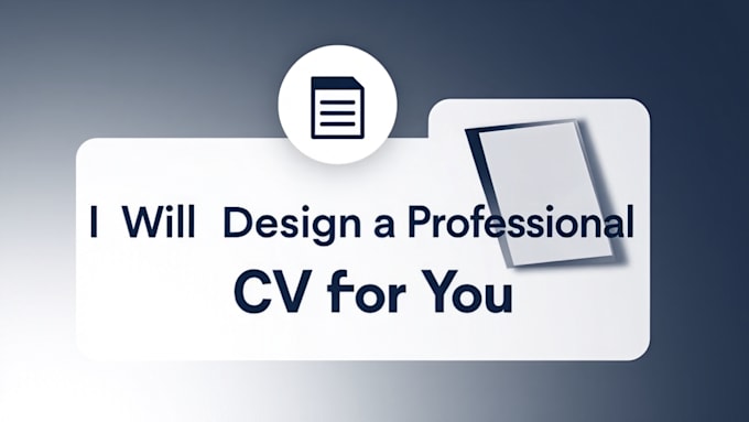 professional ats friendly CV and resume design