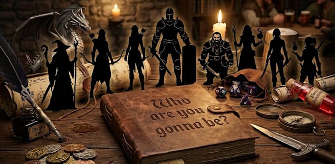 design and create a custom dnd character for you