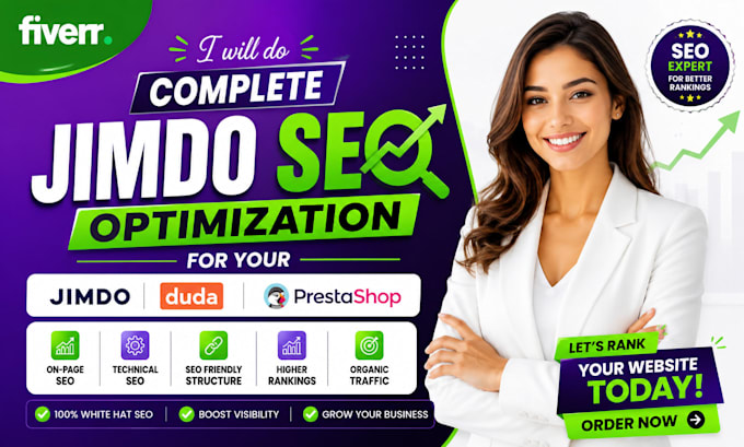 do complete jimdo seo optimization for your jimdo duda prestashop websites