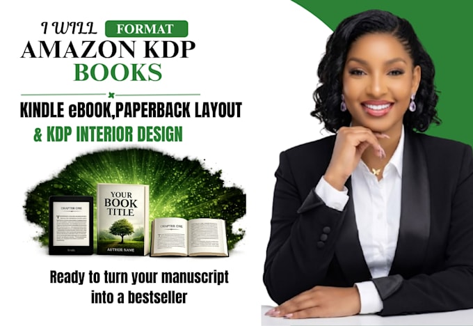 format amazon kdp book, kindle ebooks, paperback layout and interior design