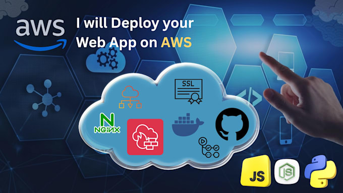 deploy your react, node, or python app on AWS