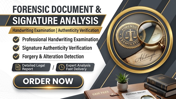 do forensic document, handwriting and signature analysis, graphology,