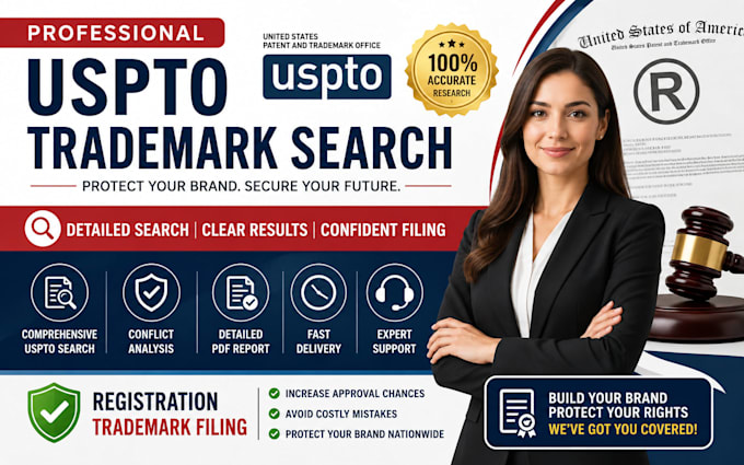 conduct a professional uspto trademark search