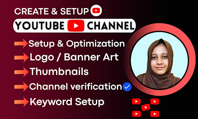 create and setup your youtube channel professionally