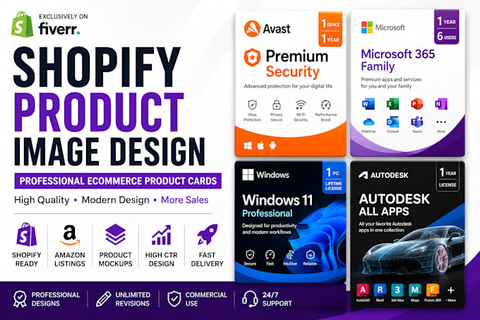 create high converting shopify product images