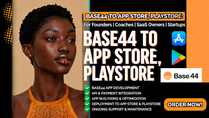 publish and deploy base44 app to app store and play store