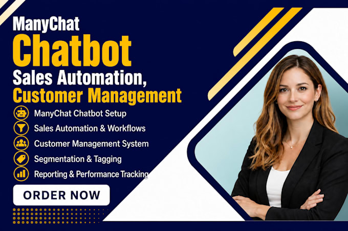 manychat chatbot, sales automation, customer management