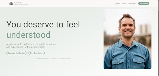 develop a website for you