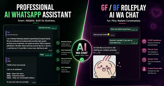 build a custom ai whatsapp bot