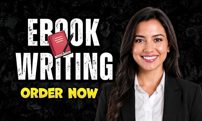 be your ebook writer