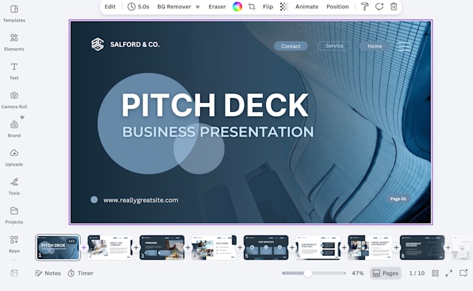 design powerpoint and graphic design freelancer