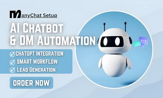 build ai chatbot dm automation for your social media with manychat