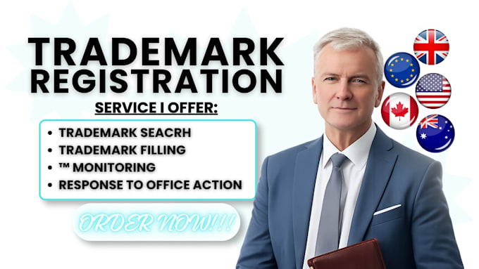 do trademark registration USA, UK, eu, canada