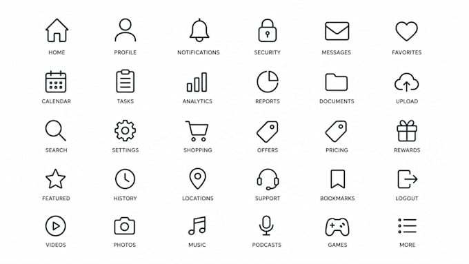 create professional app and website icons