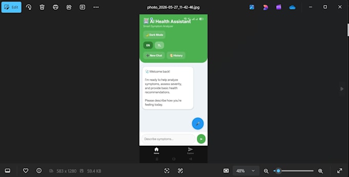 develop a mobile app using react native and expo