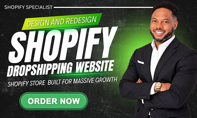 design shopify website redesign shopify store dropshipping store setup