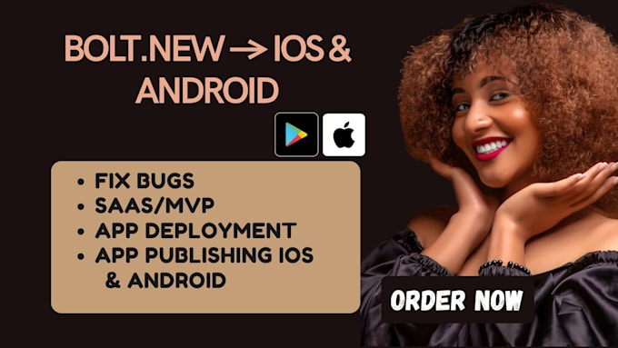 bolt new app to ios and android using capacitor