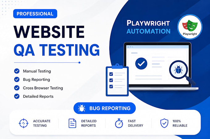 do professional website QA testing and bug reporting